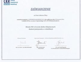 FED CKR – Łukasz Śliwa